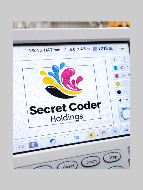 Professional Logo Digitisation for Embroidery Machines