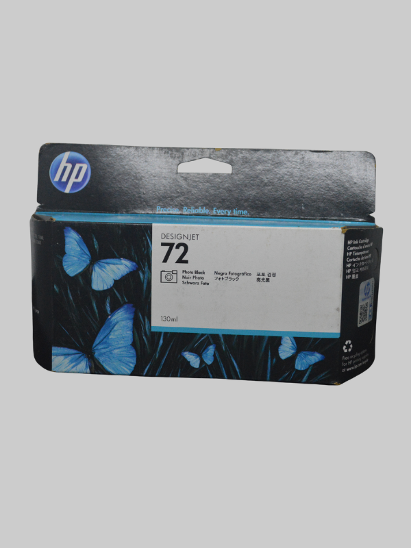 HP-72 130-ml Photo Black DesignJet Ink Cartridge C9370A