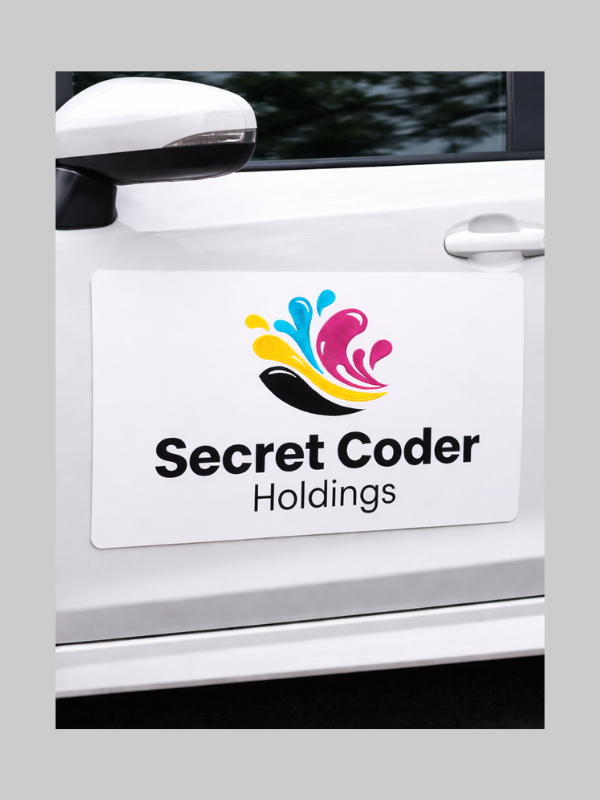 Car PVC & Magnet Sticker - Image 2