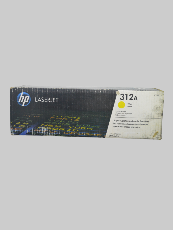 HP 382A Yellow Toner Cartridge 2,300 Pages Original CF382A