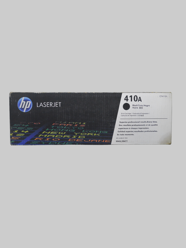 HP 410A Black Toner Cartridge 2,300 Pages Original CF410A